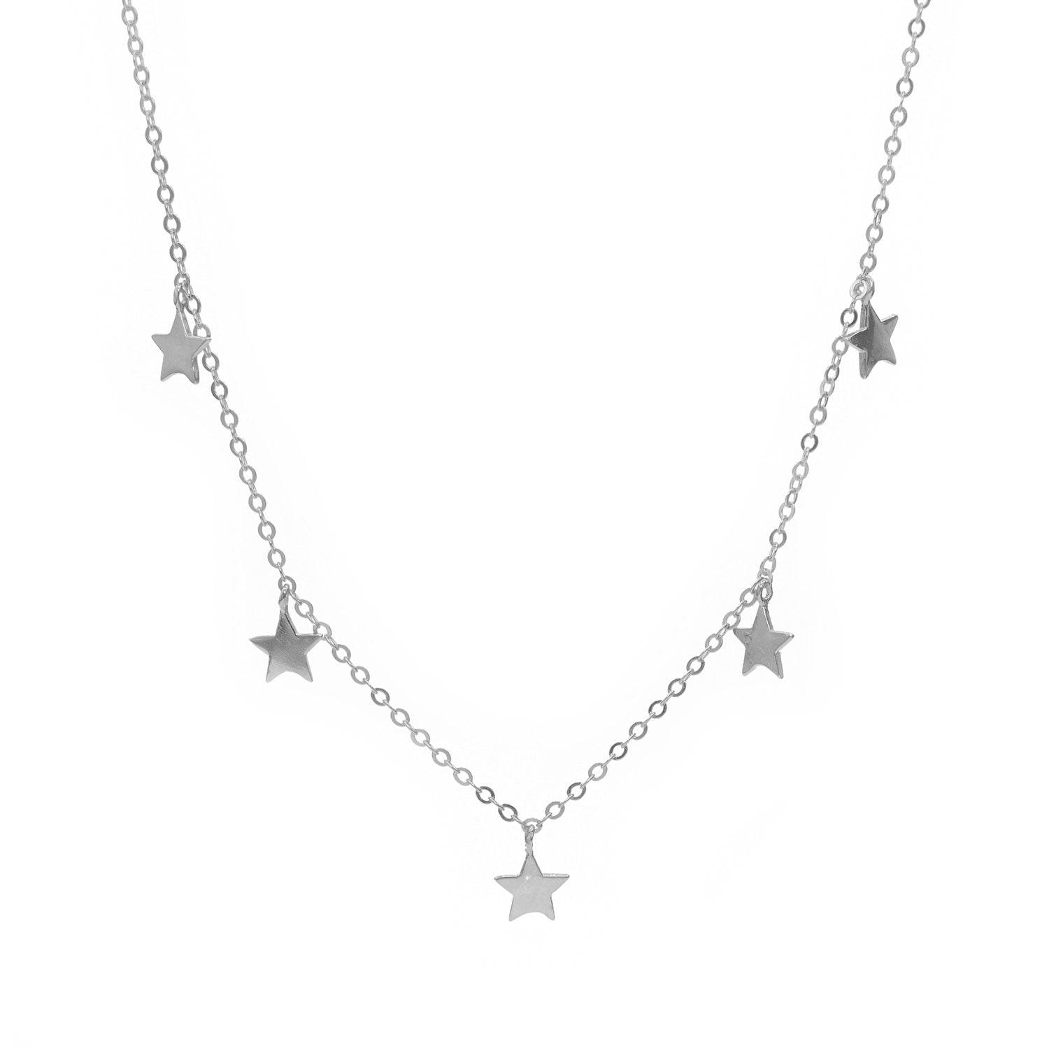 Star Necklace Silver (925)