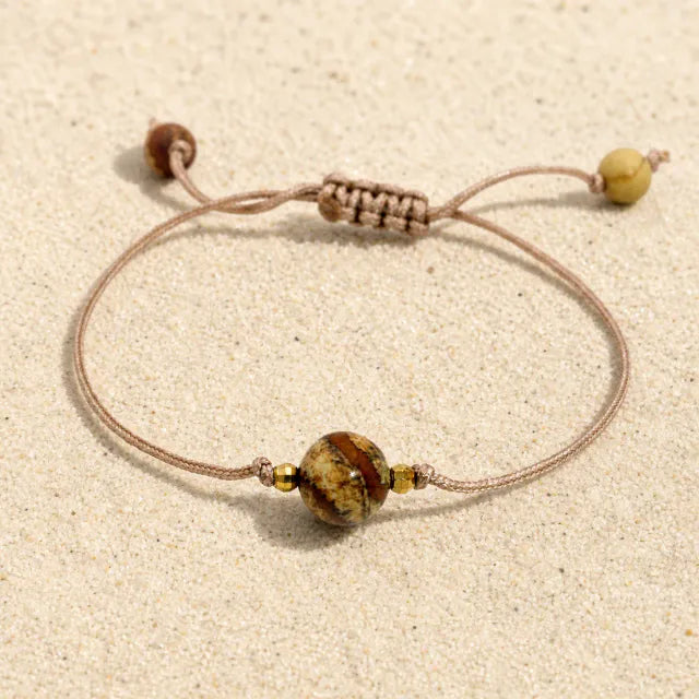 Jasper Yoga & Boho Bracelet
