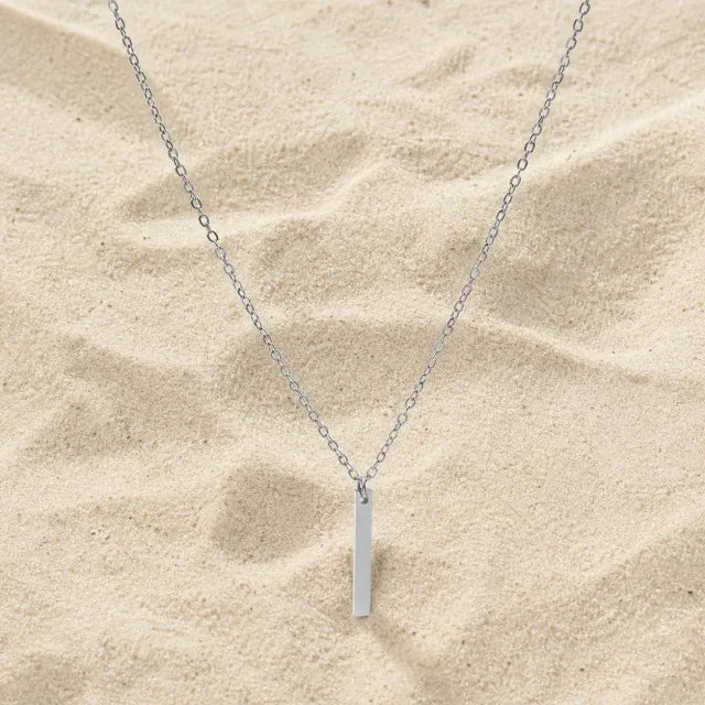 Chopstick Chain Silver