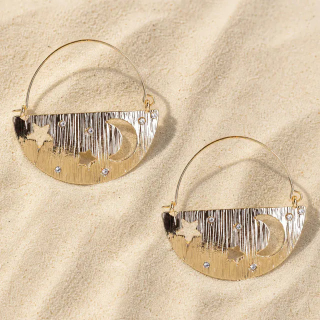 Moon & Stars Earrings