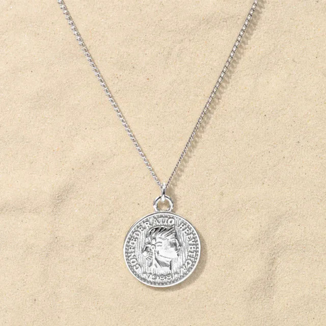Coin chain silver