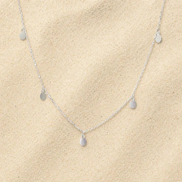 Plate chain silver