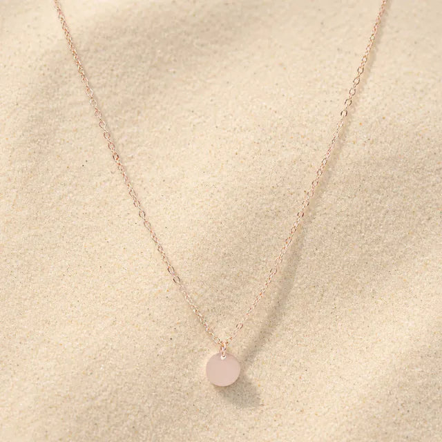 Plate chain rose gold