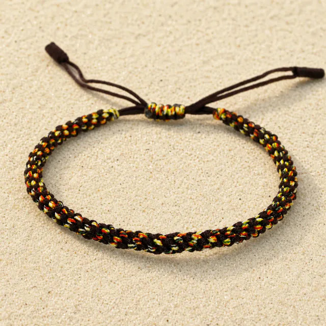Tibetan bracelet - colorful