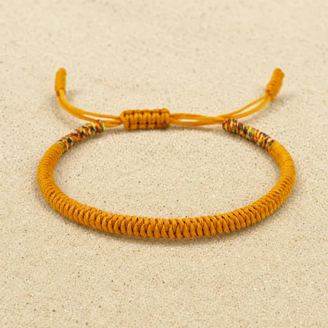 Tibetan bracelet yellow